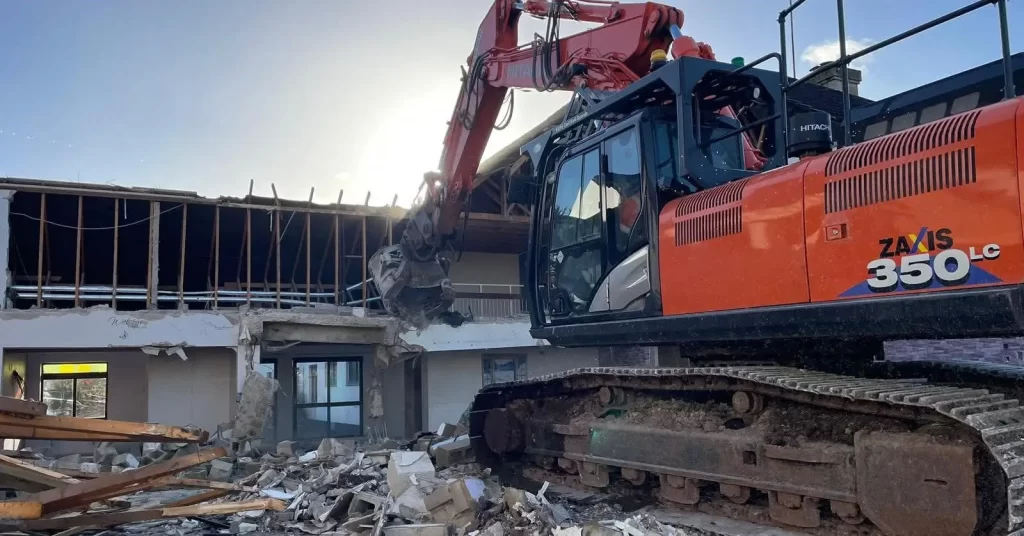 4‑Storey Demolition in Bristol